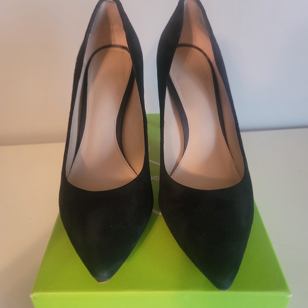 Sam Edelman Suede Elegant Black Women's Pumps